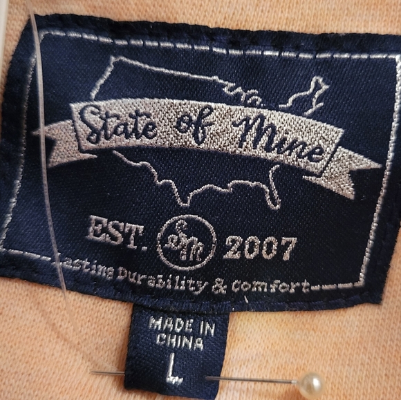 NWT! State of Mine Peach Minnesota Sweatshirt - Picture 6 of 7